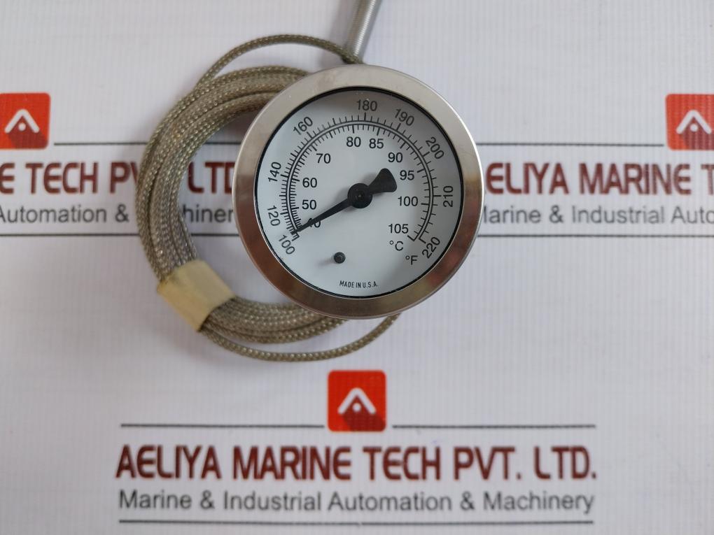 Model W Analog Temperature Indicator 4.5 Meter Weiss Inst