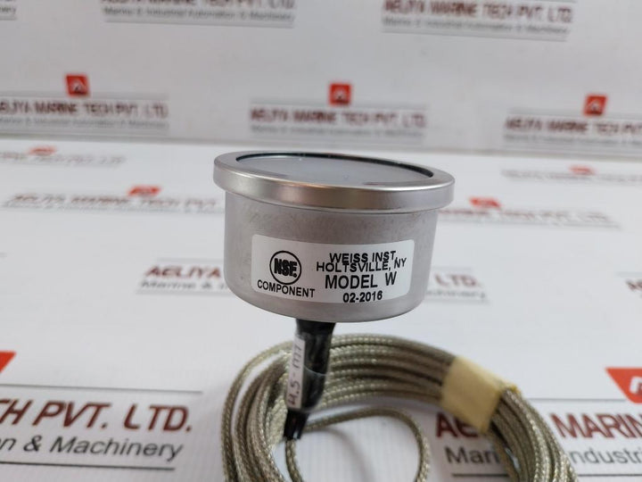 Model W Analog Temperature Indicator 4.5 Meter Weiss Inst