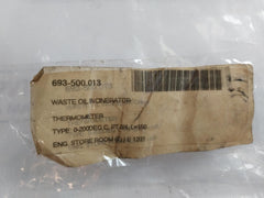 Modern Line Totalizer Thermometer L-150Mm D-13Mm 693-500.013