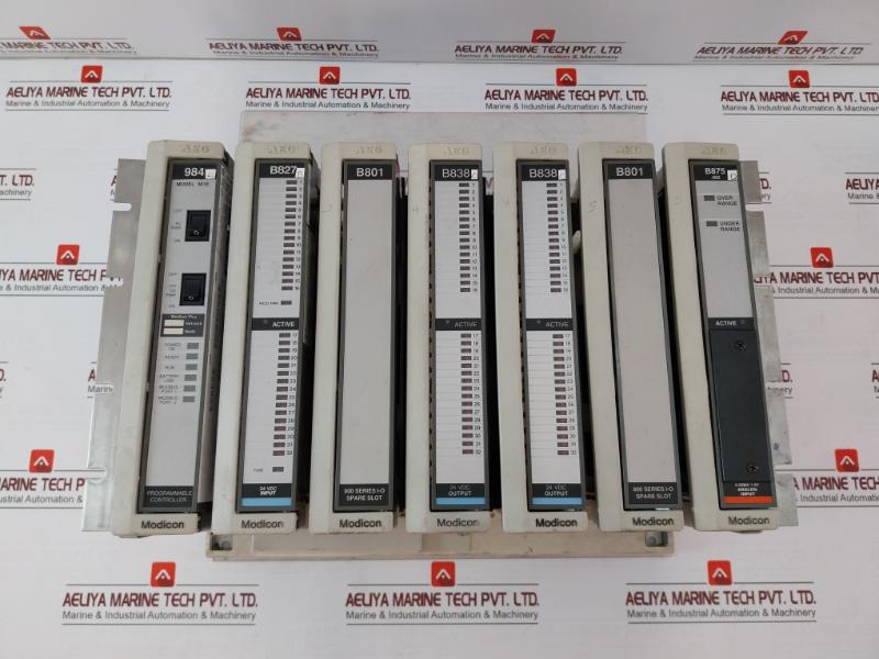 Modicon Pc-e984-381 Programmable Controller Module As-b875-002 As-9534-002