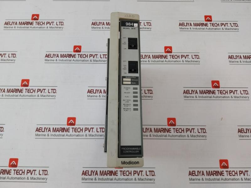 Modicon Pc-e984-381 Programmable Controller Module As-b875-002 As-9534-002