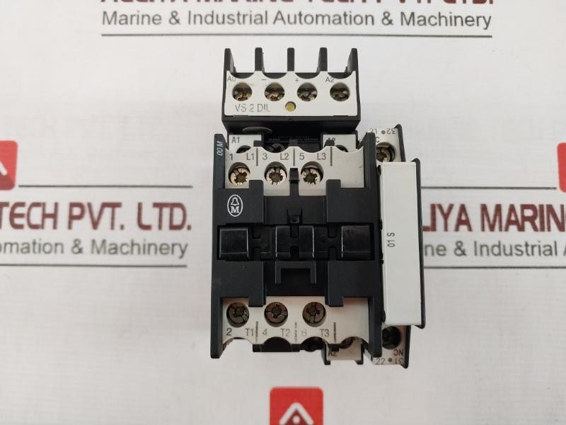 Moeller Dil 00 M Contactor 20A 8000V 3Ph 600V Ac Max Cu 75C Wire 16A 1A