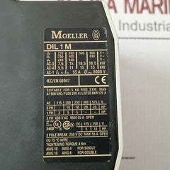 Moeller Dil 1m Magnetic Contactor 3 Pole Break 250v Dc Max 55a