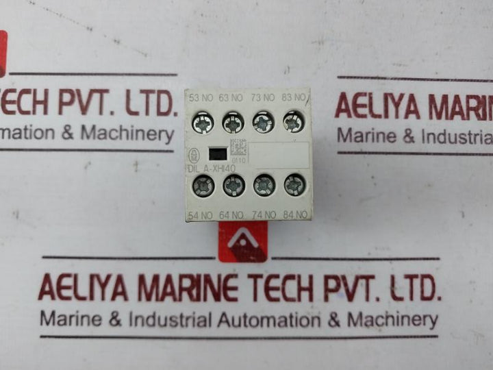 Moeller Dil A-xhi40 Auxiliary Contact Module 600V Acmax 10A 250V Dcmax 1A