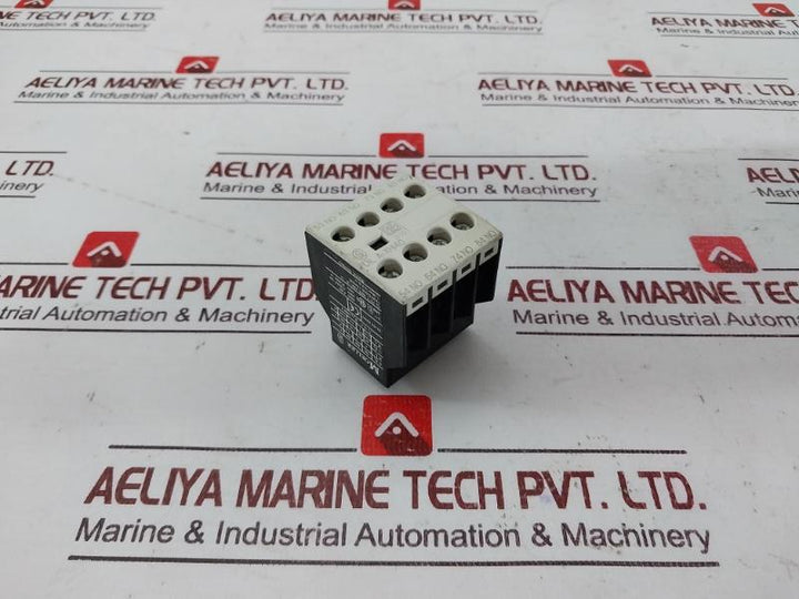Moeller Dil A-xhi40 Auxiliary Contact Module 600V Acmax 10A 250V Dcmax 1A