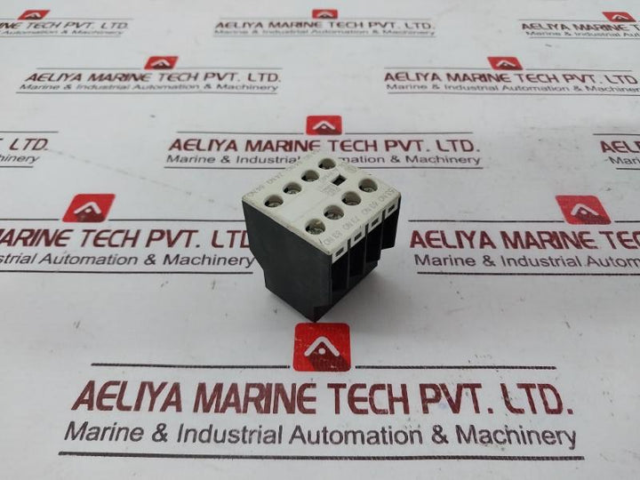 Moeller Dil A-xhi40 Auxiliary Contact Module 600V Acmax 10A 250V Dcmax 1A