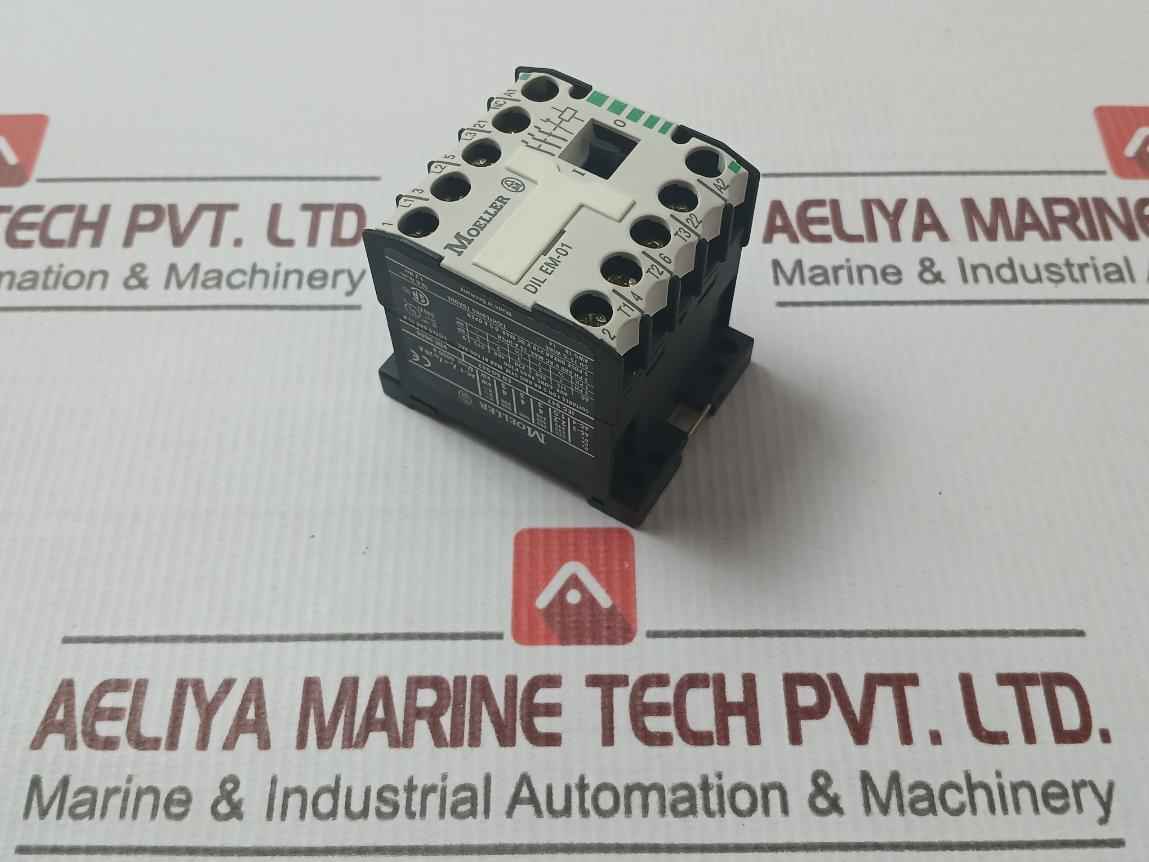 Moeller Dil Em-01 3 Pole Mini Contactor 6000V 20A 50-60Hz