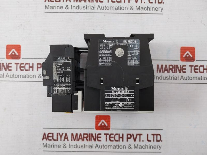 Moeller Dil M 32-10 Contactor With Overload Relay 230V50Hz/240V60Hz 690V A039962