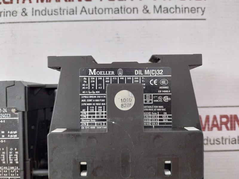 Moeller Dil M 32-10 Contactor With Overload Relay 230V50Hz/240V60Hz 690V A039962