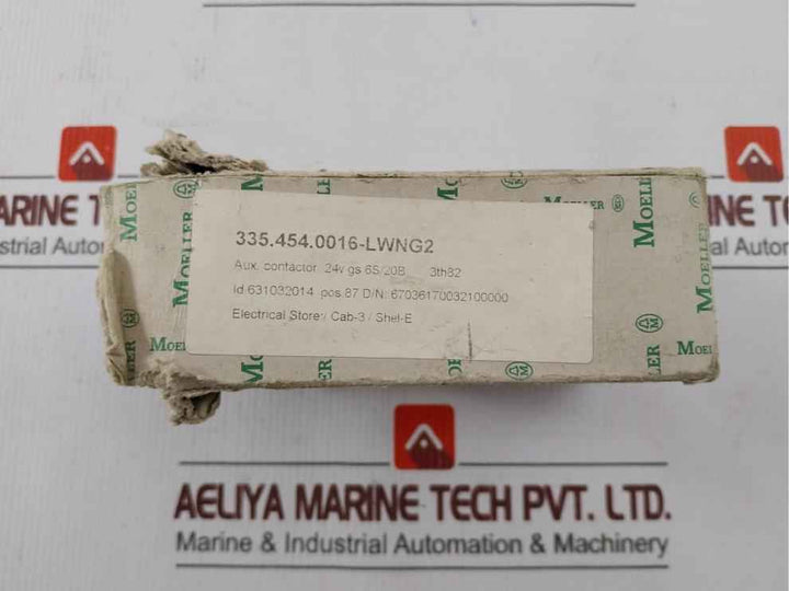 Moeller Dila-40 Aux.contactor 24v Gs 6s/20b 3th82 75c