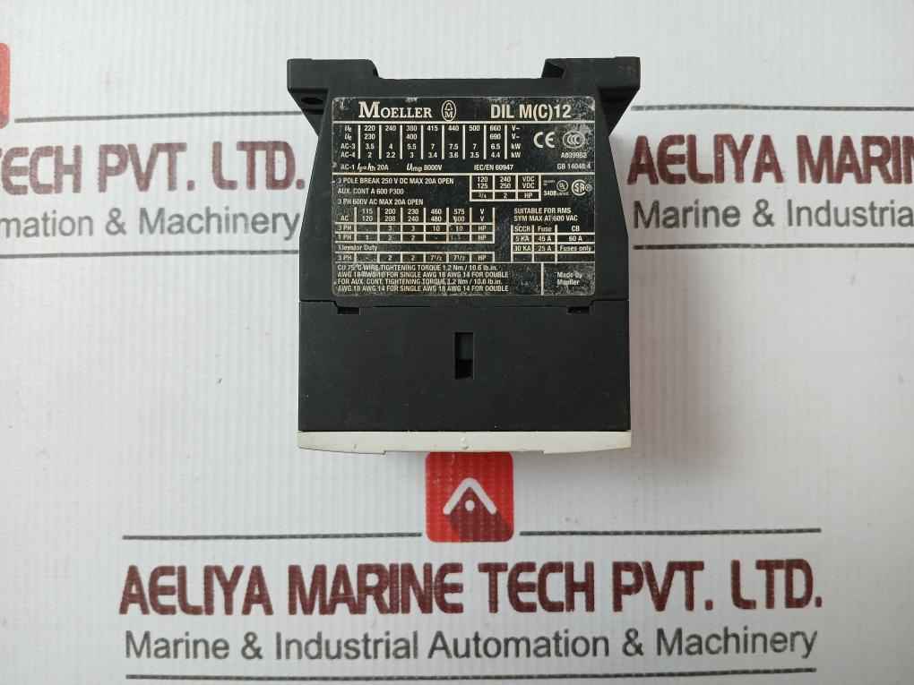Moeller Dilm12-01 Dil M(C)12 110V 50/60Hz 2307