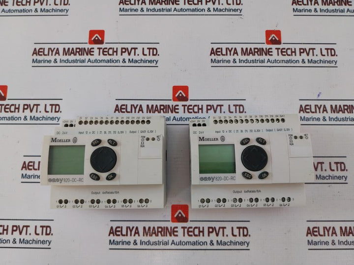 Moeller Easy 820-dc-rc Control Relay , Dc 24V