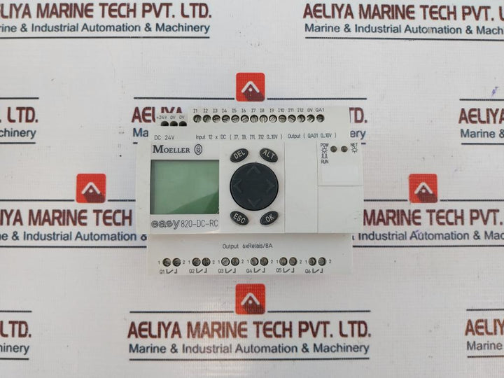 Moeller Easy 820-dc-rc Control Relay , Dc 24V