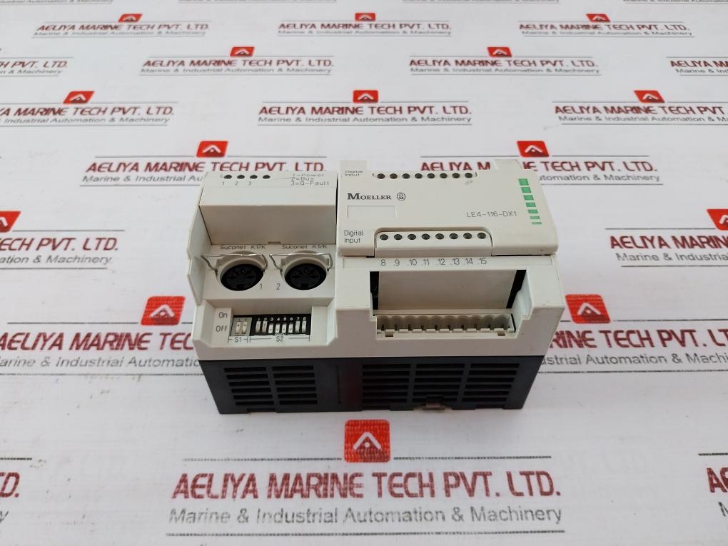 Moeller Em4-201-dx2 Remote Expansion Module 24vdc 6ma 0.2ms