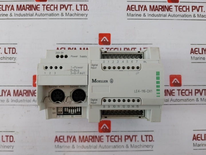 Moeller Em4-201-dx2 Remote Expansion Module 24vdc 6ma 0.2ms