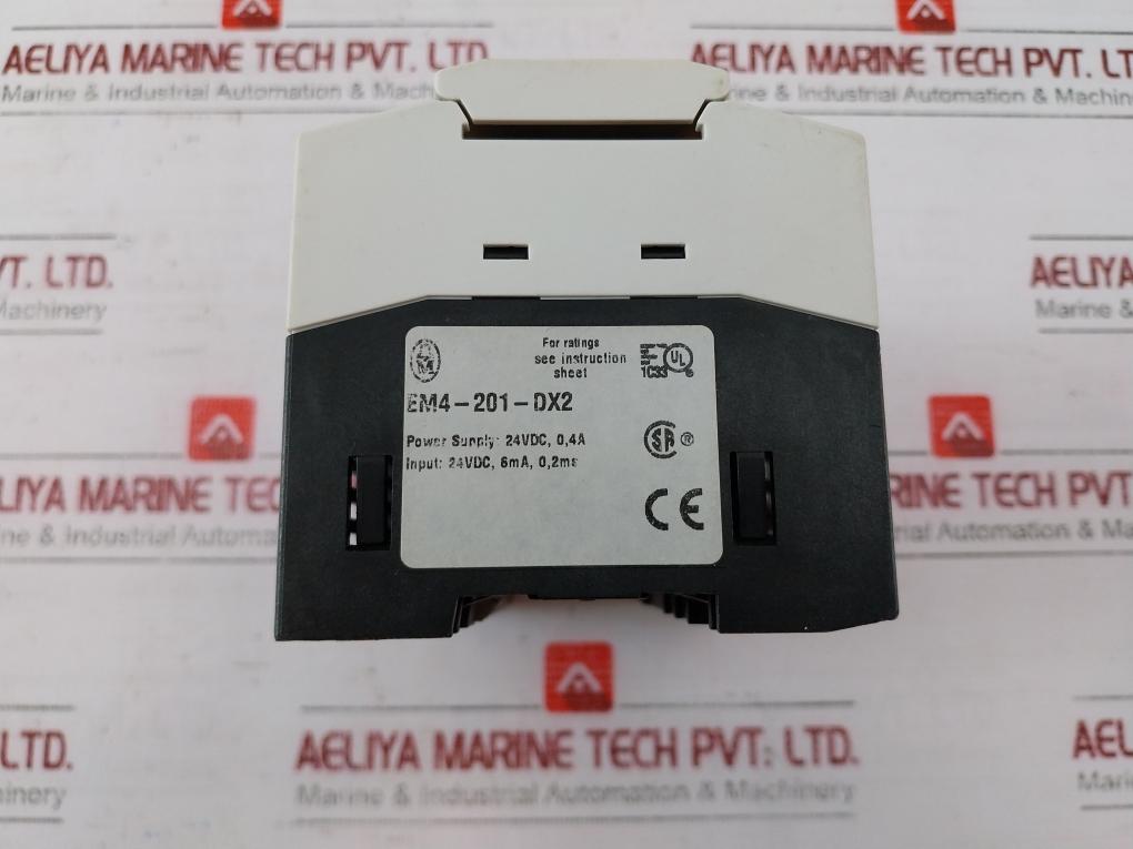Moeller Em4-201-dx2 Remote Expansion Module 24vdc 6ma 0.2ms