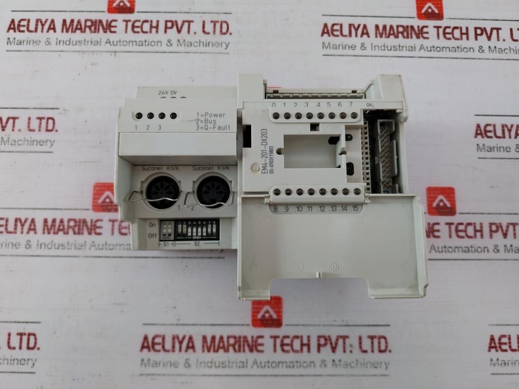 Moeller Em4-201-dx2 Remote Expansion Module 24vdc 6ma 0.2ms