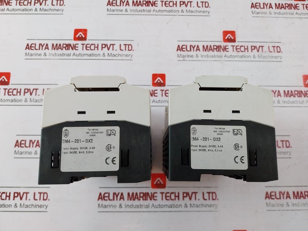 Moeller Em4-201-dx2 Remote Expansion Module 24vdc 6ma 2ms