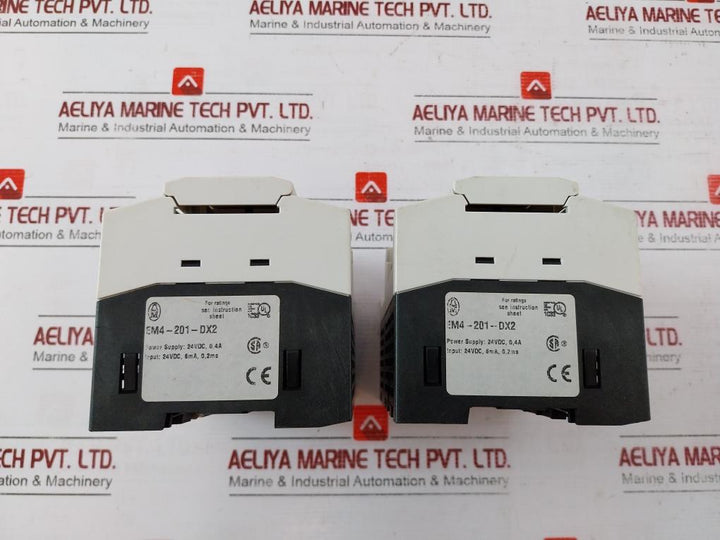 Moeller Em4-201-dx2 Remote Expansion Module 24vdc 6ma 2ms