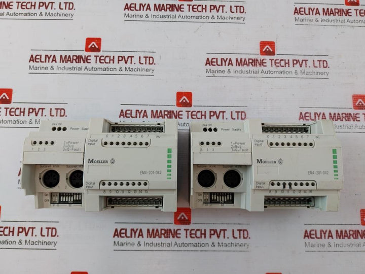 Moeller Em4-201-dx2 Remote Expansion Module 24vdc 6ma 2ms