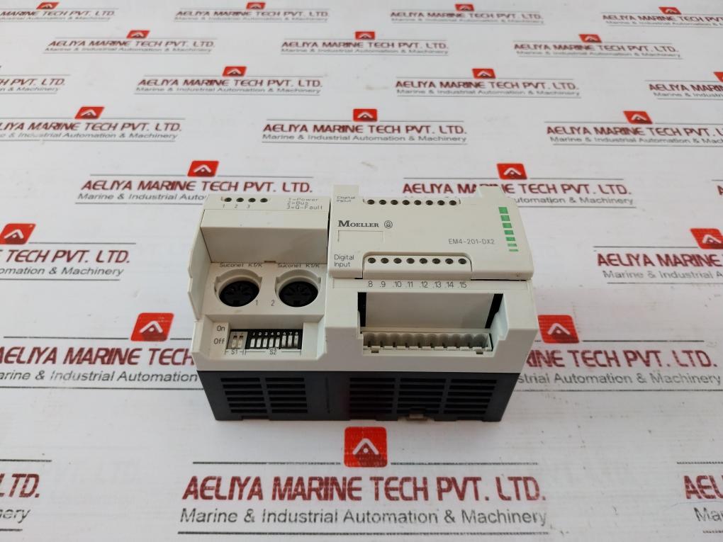 Moeller Em4-201-dx2 Remote Expansion Module 24vdc 6ma 2ms