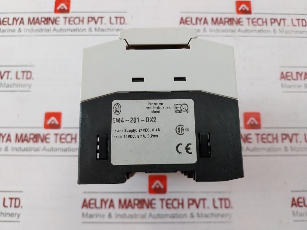 Moeller Em4-201-dx2 Remote Expansion Module 24vdc 6ma 2ms