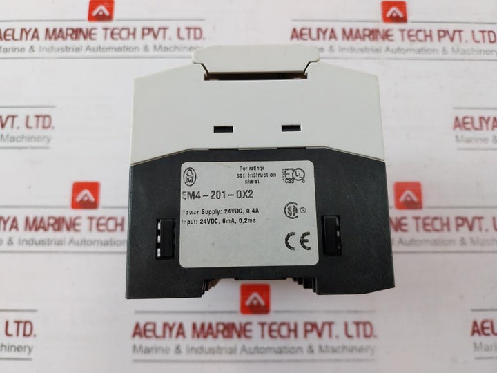Moeller Em4-201-dx2 Remote Expansion Module 24vdc 6ma 2ms