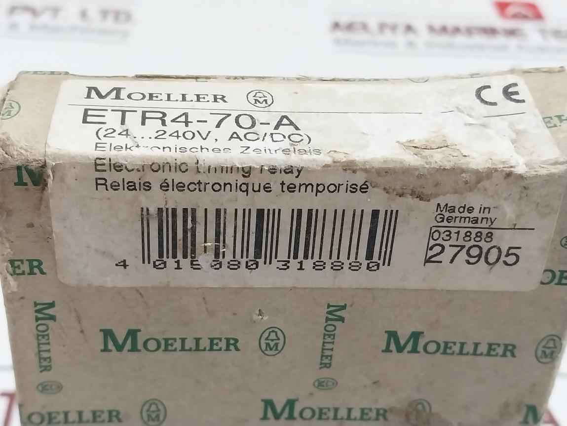Moeller Etr4-70-a Electronic Timing Relay