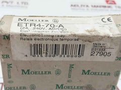 Moeller Etr4-70-a Electronic Timing Relay