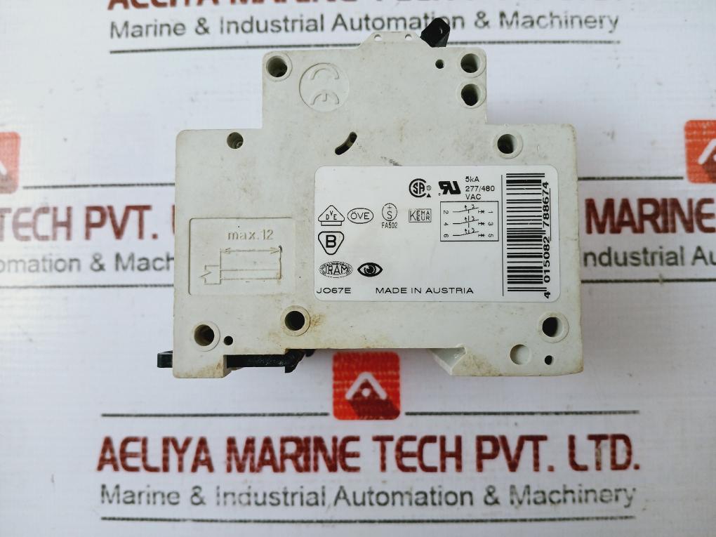 Moeller Faz-c6/3 Miniature Circuit Breaker 4015082788674 277/480Vac