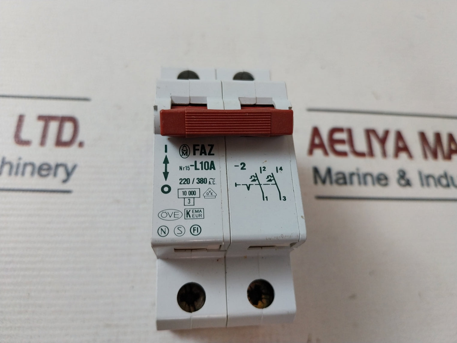 Moeller Faz Nr15-l10A Circuit Breaker 220/380V