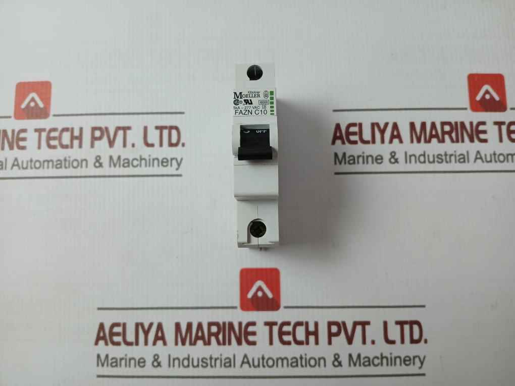 Moeller Fazn C10 Circuit Breaker 277 Vac