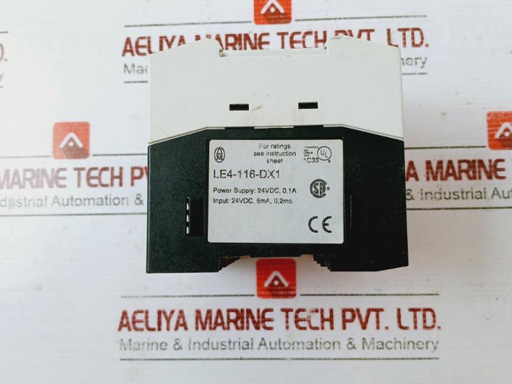 Moeller Le4-116-dx106 Digital Expansion Module 24vdc 0.1a 6ma