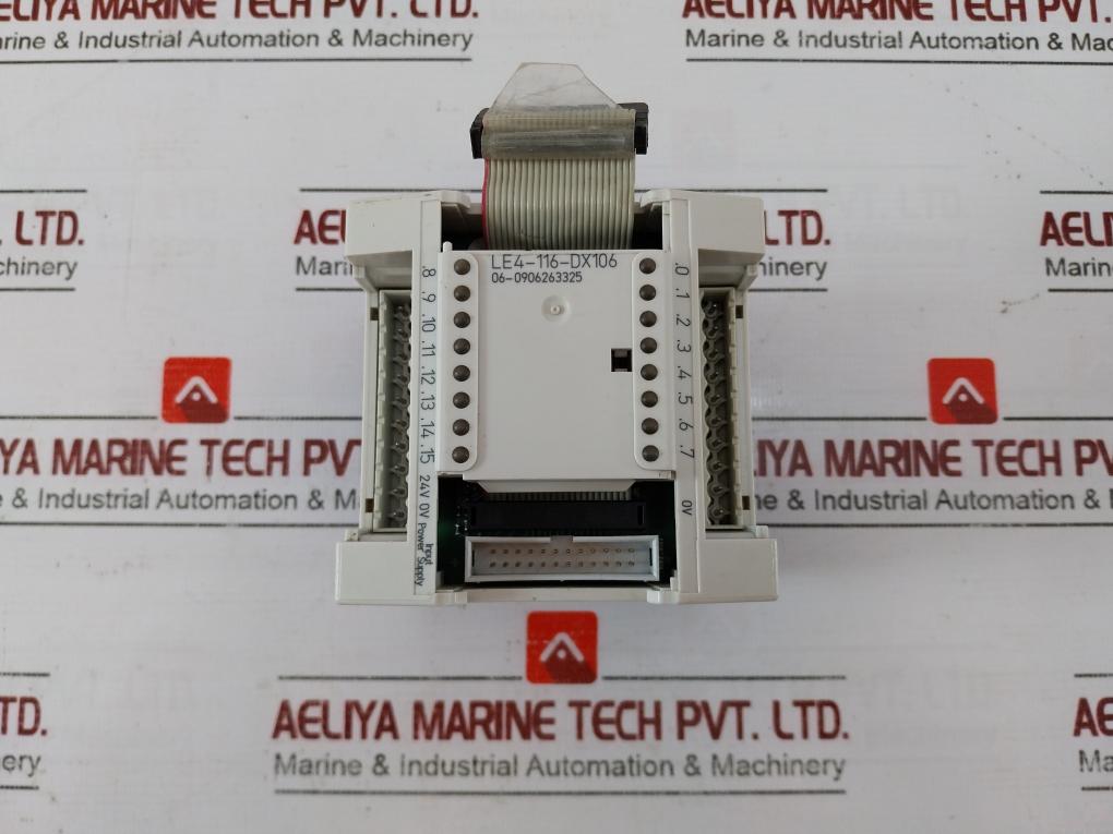Moeller Le4-116-dx106 Digital Expansion Unit 24vdc 0.1a 0-55c 6ma 0.2ms