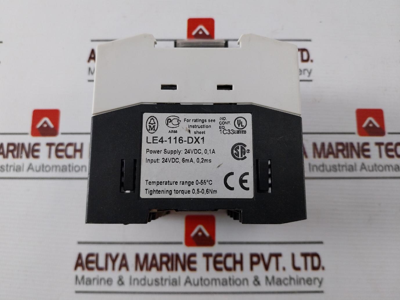 Moeller Le4-116-dx106 Digital Expansion Unit Incremental 24 Vdc 6 Ma