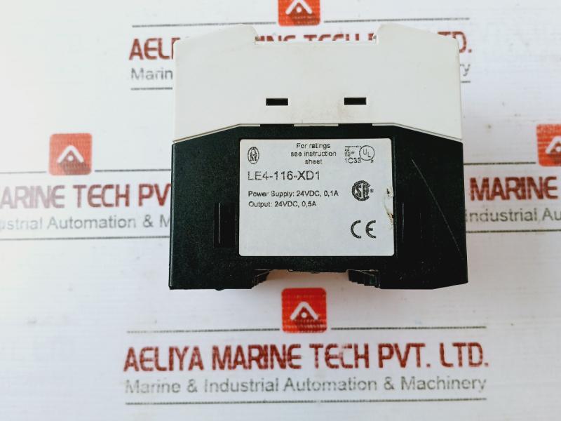 Moeller Le4-116-xd104 Digital Expansion Module 24Vdc 0.5A Output 0.1A Input