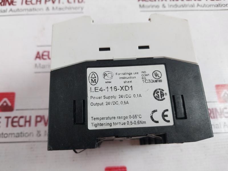Moeller Le4-116-xd105 Digital Expansion Module 05-0935679470