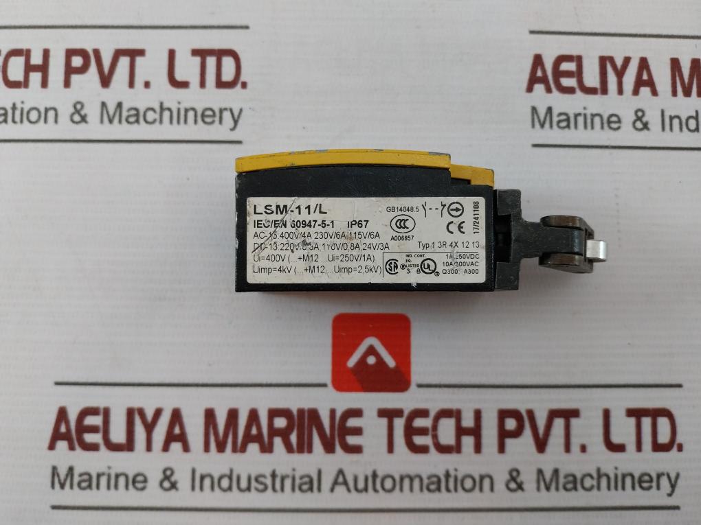 Moeller Lsm-11/L Limit Switch With Roller Lever Iec/En 60947-5-1 10A/300Vac