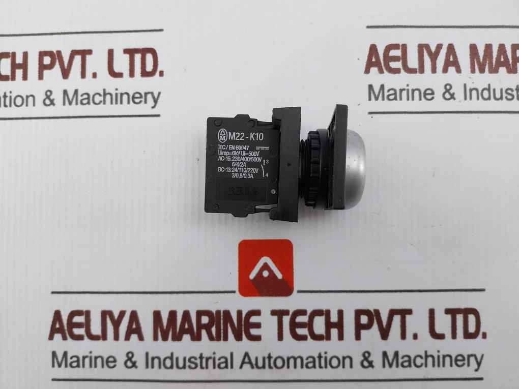 Moeller M22-k10 Pushbutton Contact Block 10A 600Vac