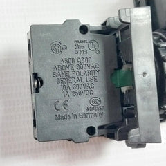 Moeller M22-k10 Pushbutton Contact Block 10A 600Vac A600 Q300 Iec/En 60947