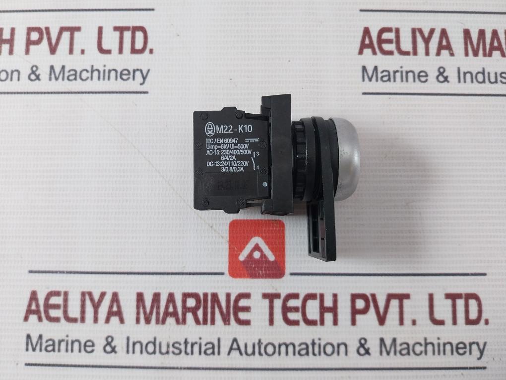 Moeller M22-k10 Pushbutton Contact Block 500V 6Kv Iec/En 60947