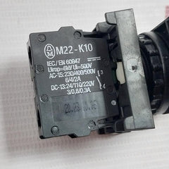 Moeller M22-k10 Pushbutton Contact Block A600 Q300 10A 600Vac