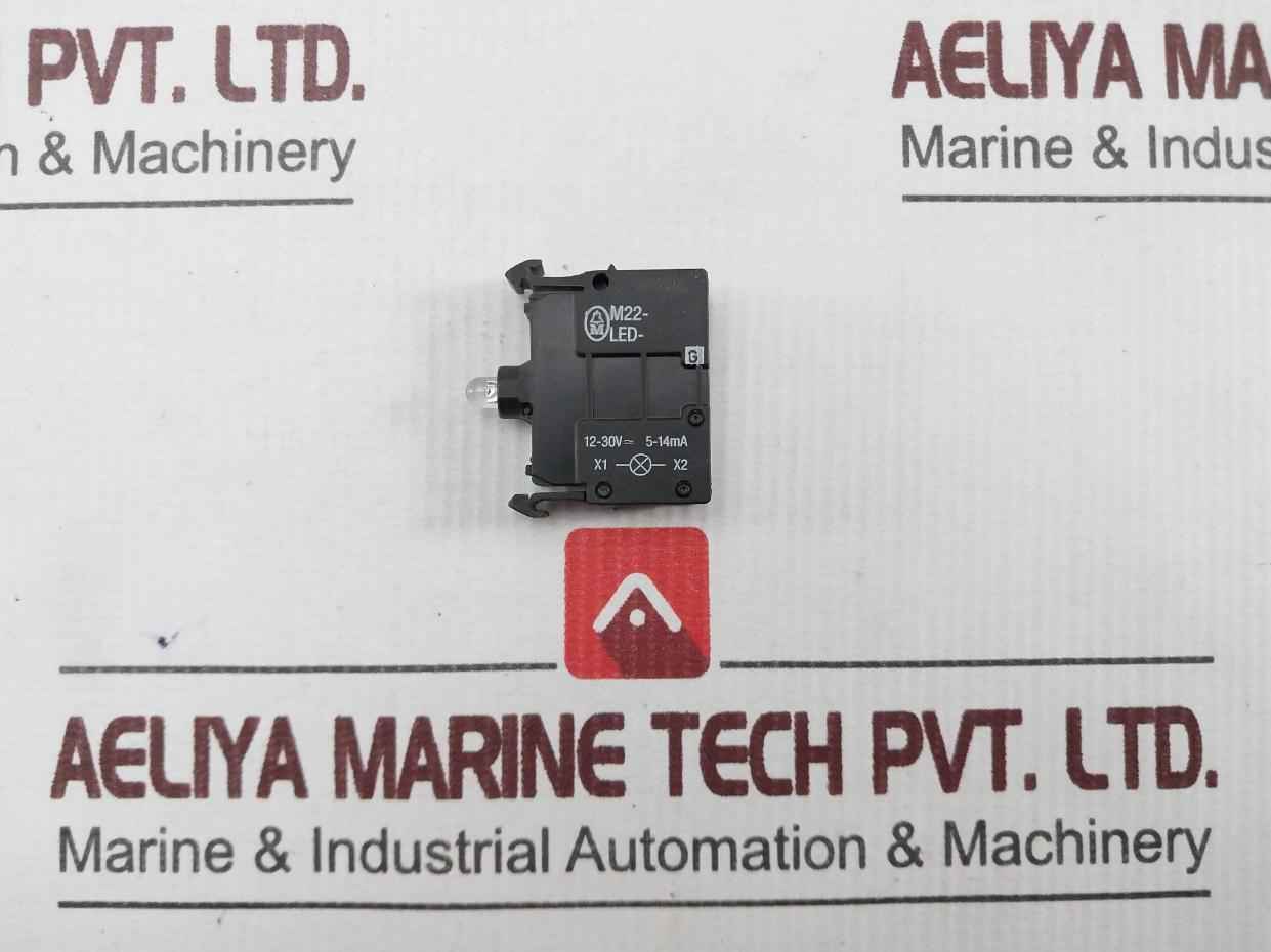 Moeller M22-led- Electric Illuminating Unit Green 12-30 Ac/Dc