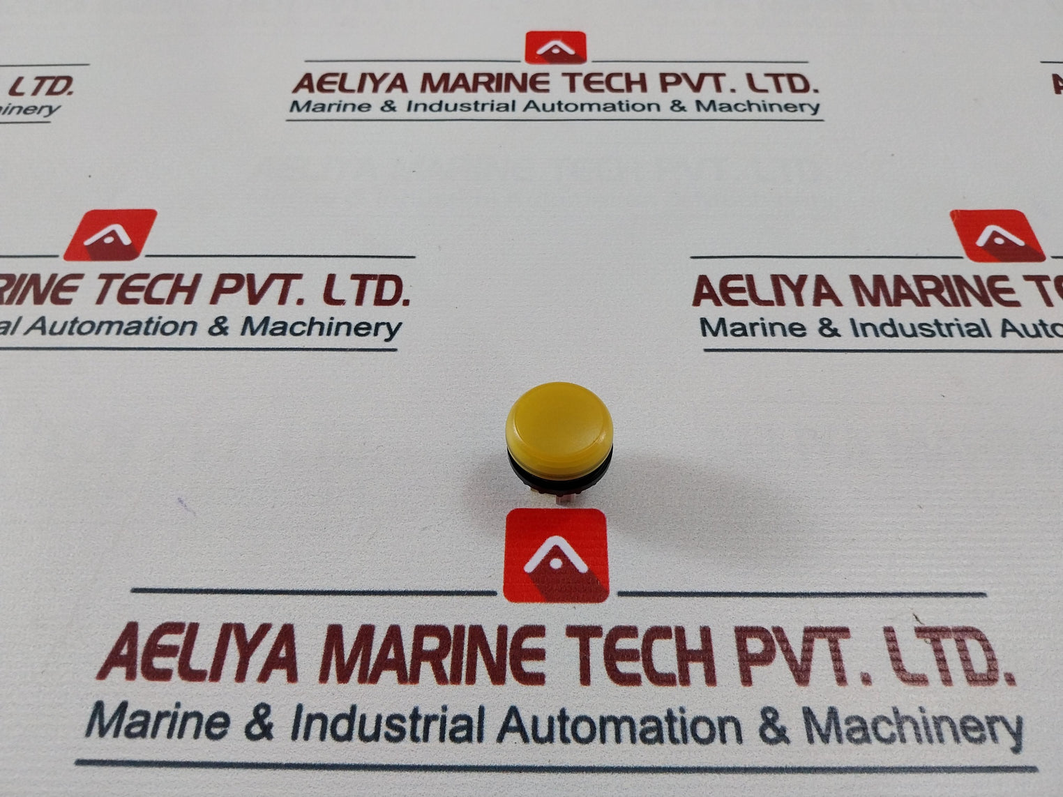 Moeller M22-led230-w Push Button Round Yellow Pilot Light