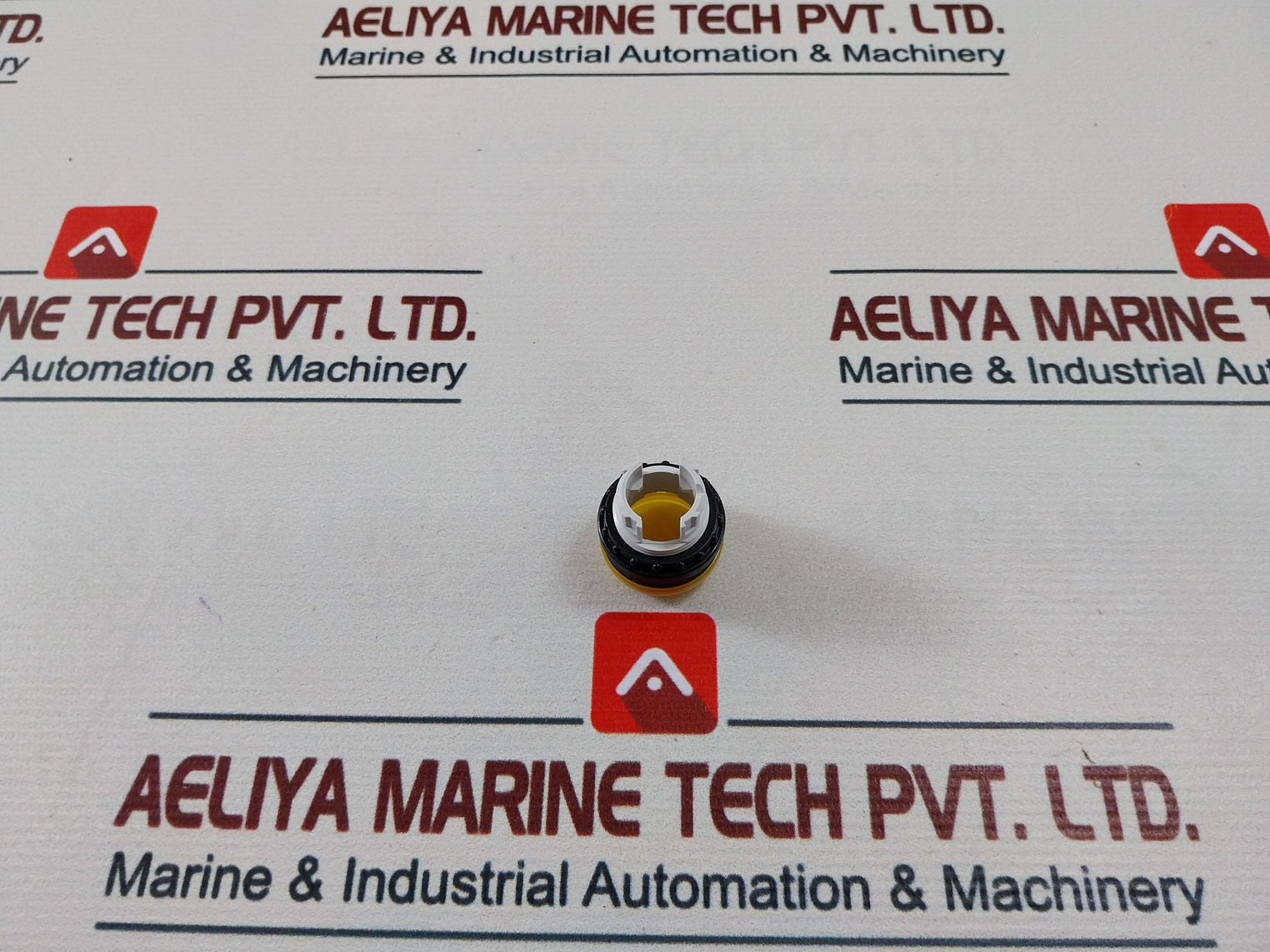 Moeller M22-led230-w Push Button Round Yellow Pilot Light