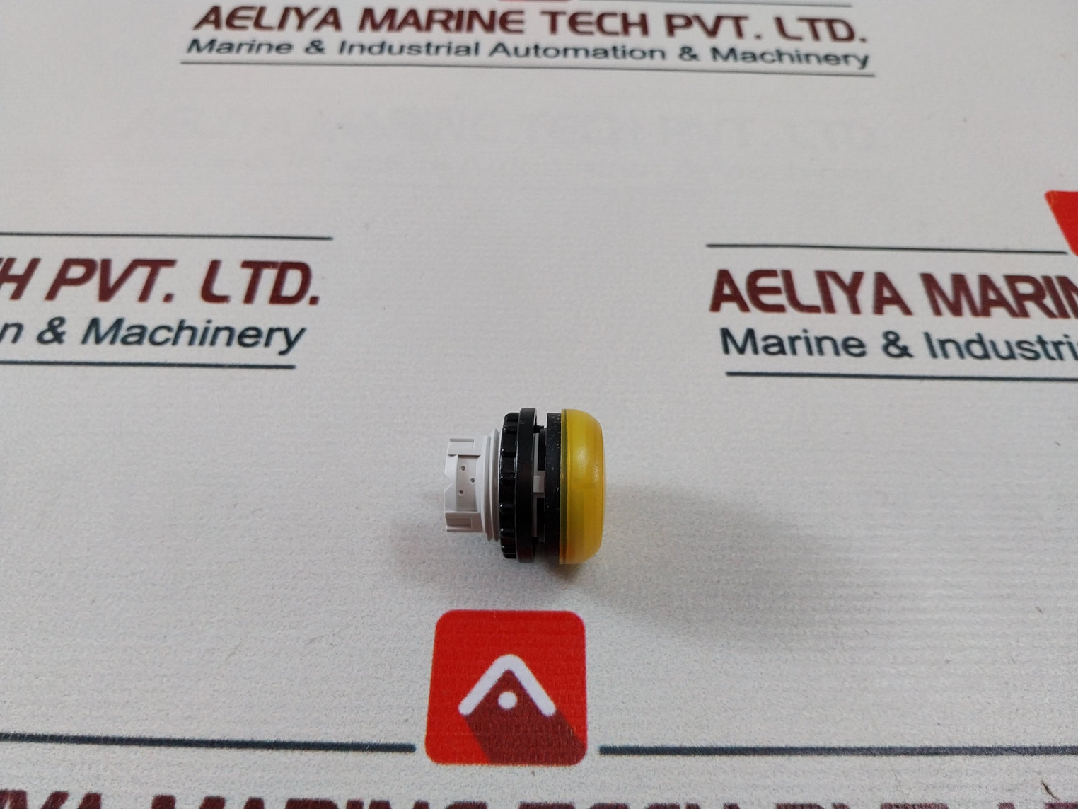 Moeller M22-led230-w Push Button Round Yellow Pilot Light