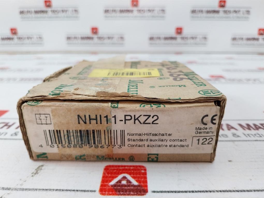 Moeller Nhi 11-pkz 2 Standard Auxiliary Contact 6A 6000V