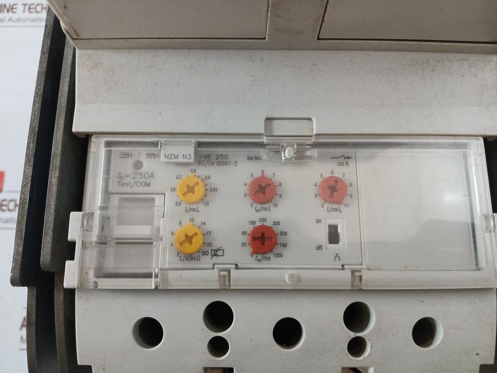 Nzm 3-xr Remote Operator Circuit Breaker 208-240Vac 350Va Moeller