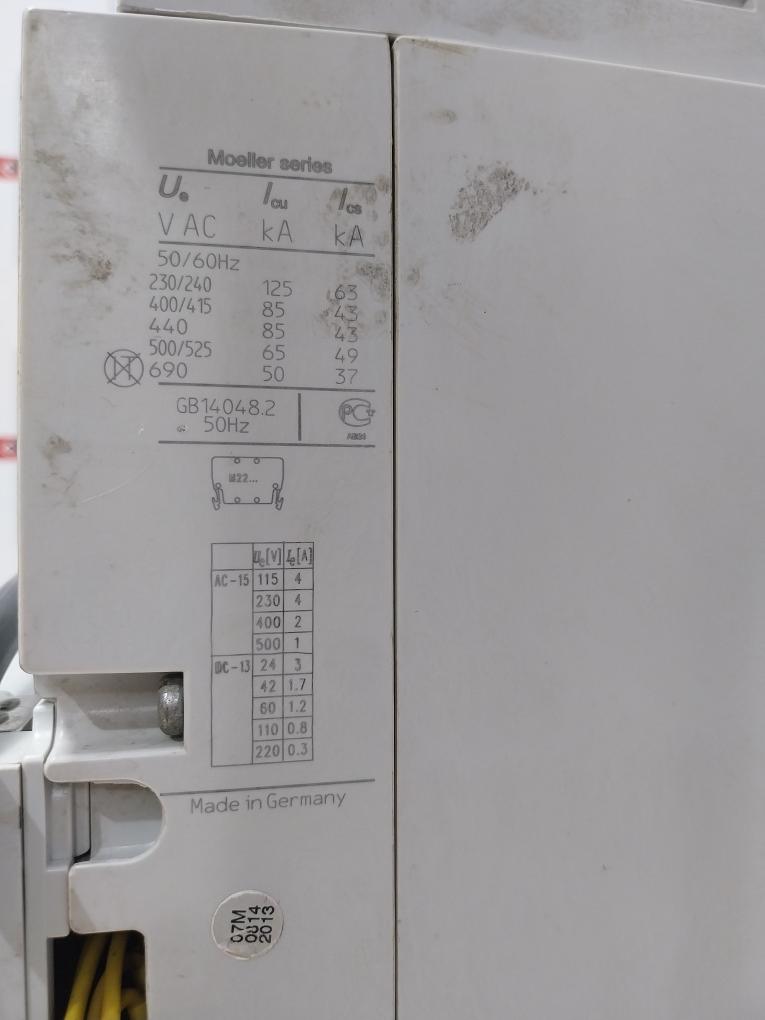 Moeller Nzm 4,nzm14,nzmh4 Circuit Breaker Gb14048.2