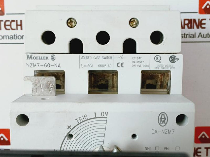 Moeller Nzm7-60-na Disconnect Switch - 60A, 600V Ac Uimp= 8000V